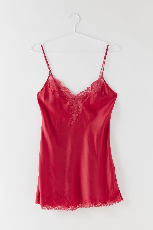 Vintage Lace Mesh Slip Dress | Urban Outfitters
