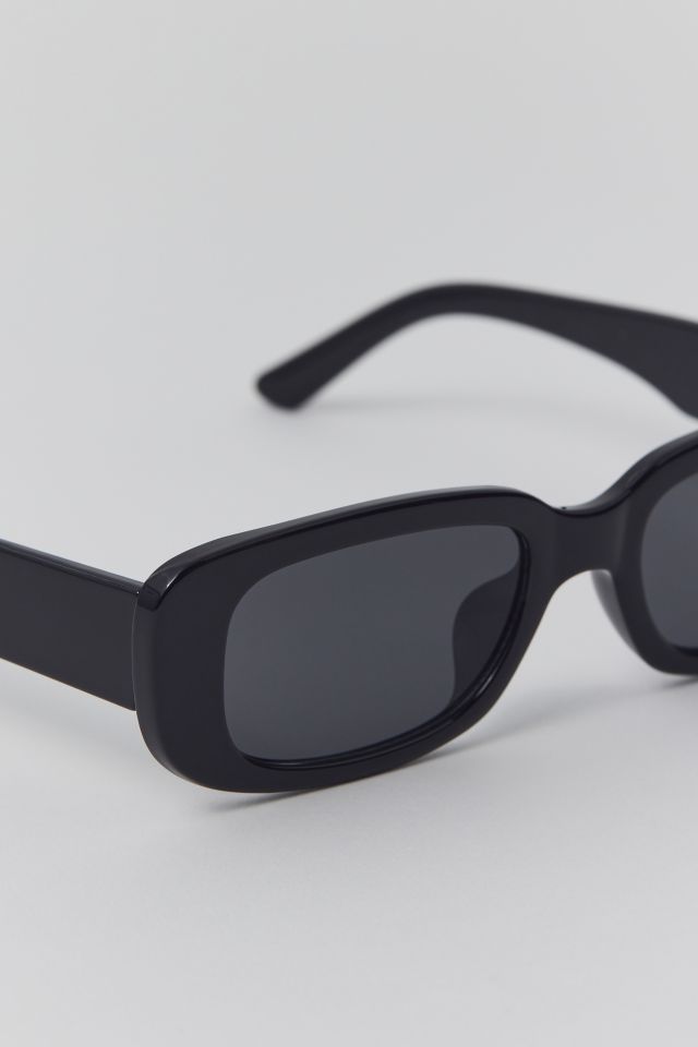 Marin Plastic Rectangle Sunglasses #2