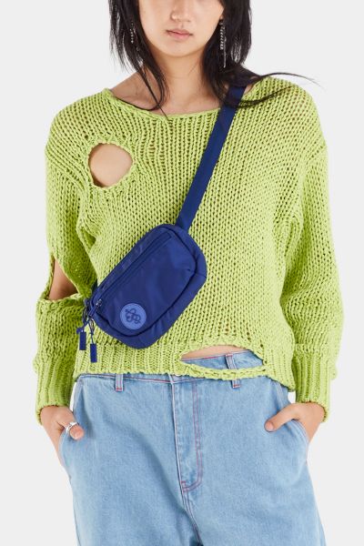 Baboon To The Moon Fannypack Mini In Navy, Women's At Urban Outfitters In Navy