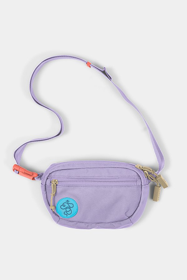 Baboon To The Moon Fannypack Mini In Lavender Purple