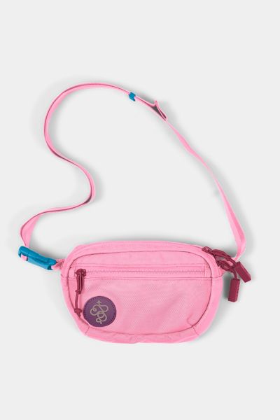 Baboon To The Moon Fannypack Mini In Flamingo Pink