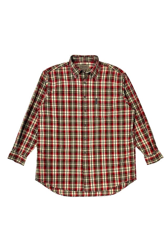 Vintage 1990's Abercrombie & Fitch Cotton Flannel Button Down Shirt ...