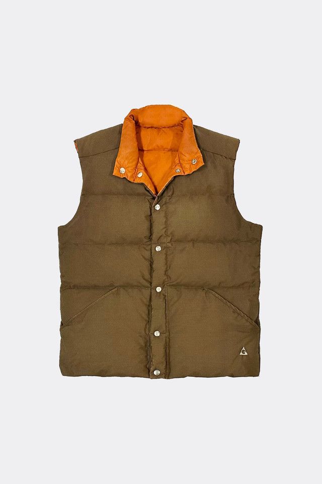 Vintage 1970's Gerry Reversible Down Puffer Vest | Urban Vintage 1970's Gerry Reversible Down Puffer Vest | Urban