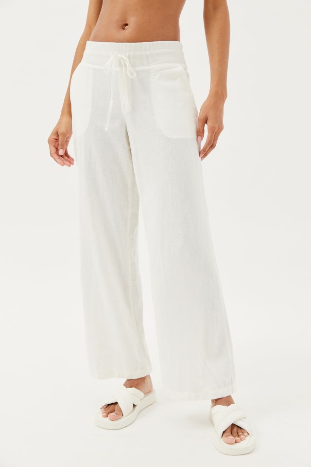 Urban Outfitters White Pajama Pants for Women