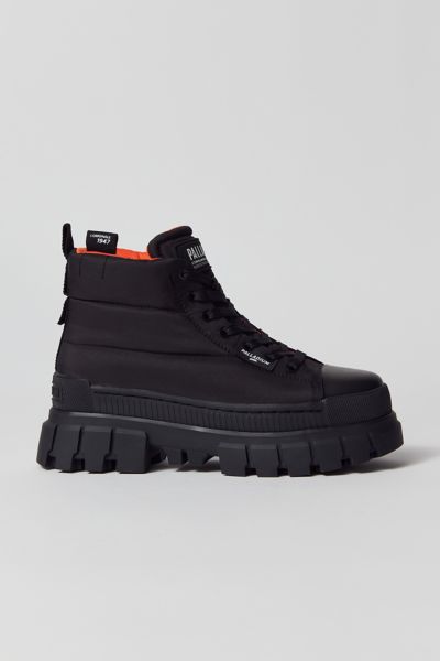 Palladium Revolt Overcush Boot In Black, Women's At Urban Outfitters