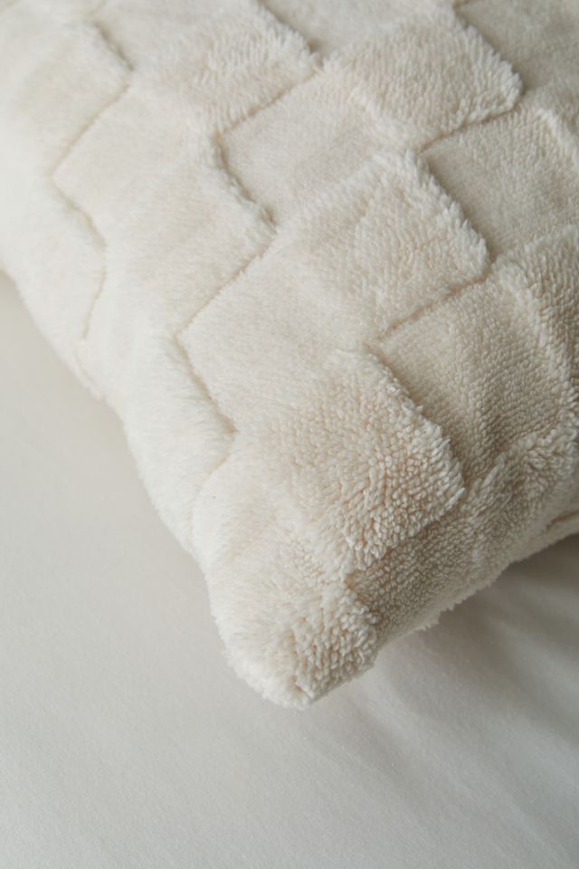 Checkerboard Super Plush Throw Pillow #2