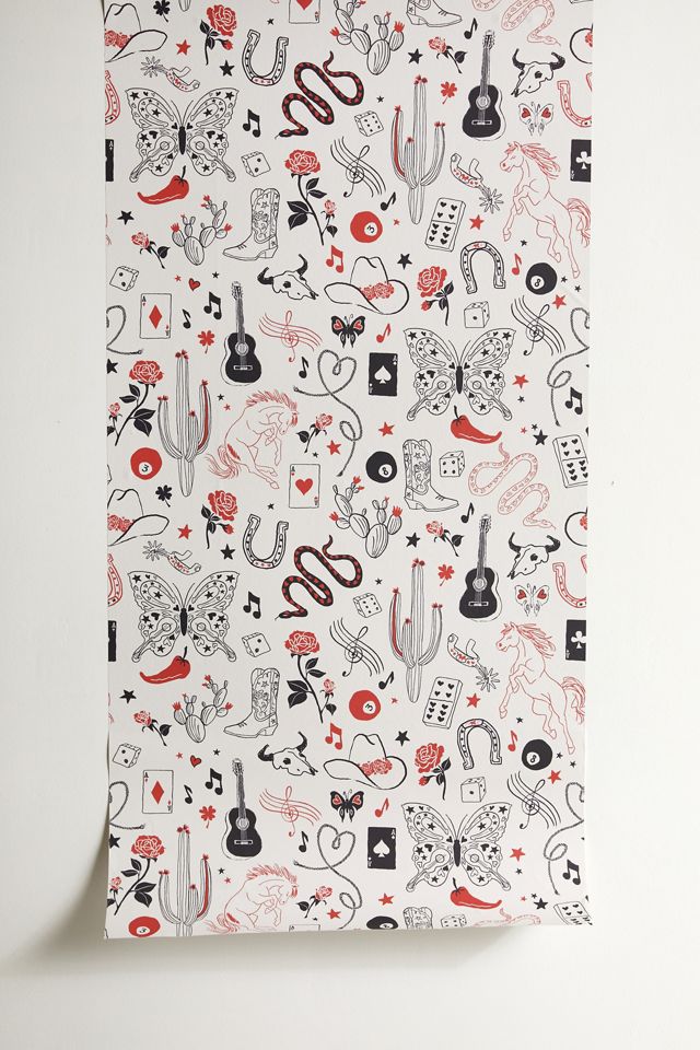 Yeehaw Removable Wallpaper #1