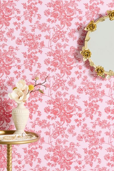 UO Home Toile Removable Wallpaper