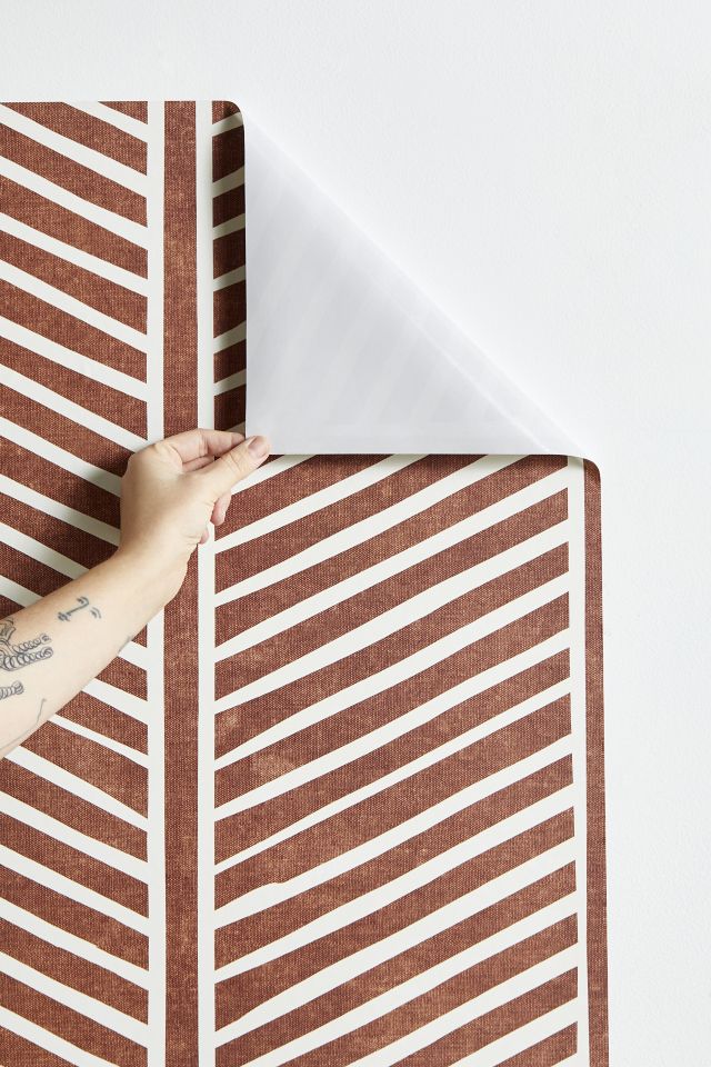 Little Arrow Design Co Chevron On Brandywine Removable Wallpaper #2