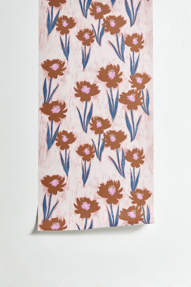 Schatzi Brown Danni Floral Pink Removable Wallpaper #1