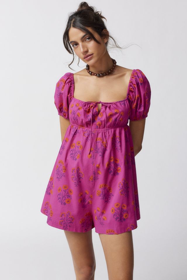 Kimchi Blue Ginnie Floral Romper #1