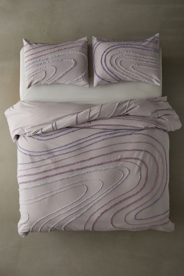 Swirl Tufted Duvet Set #2
