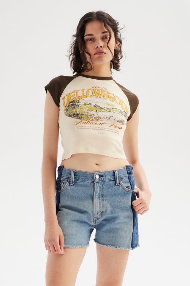 Urban Renewal Remade Denim Bra Top