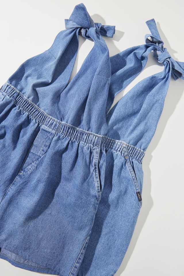 Barboteuse Chasuble en Denim Refait Urban Renewal #1