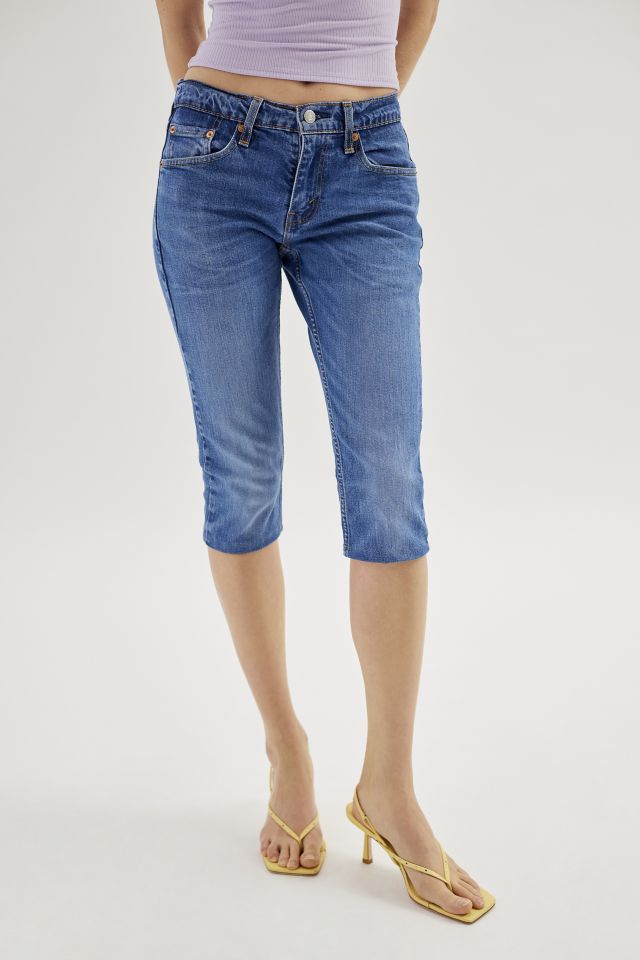 Urban Renewal Remade Gummy Denim Capri Pant #2