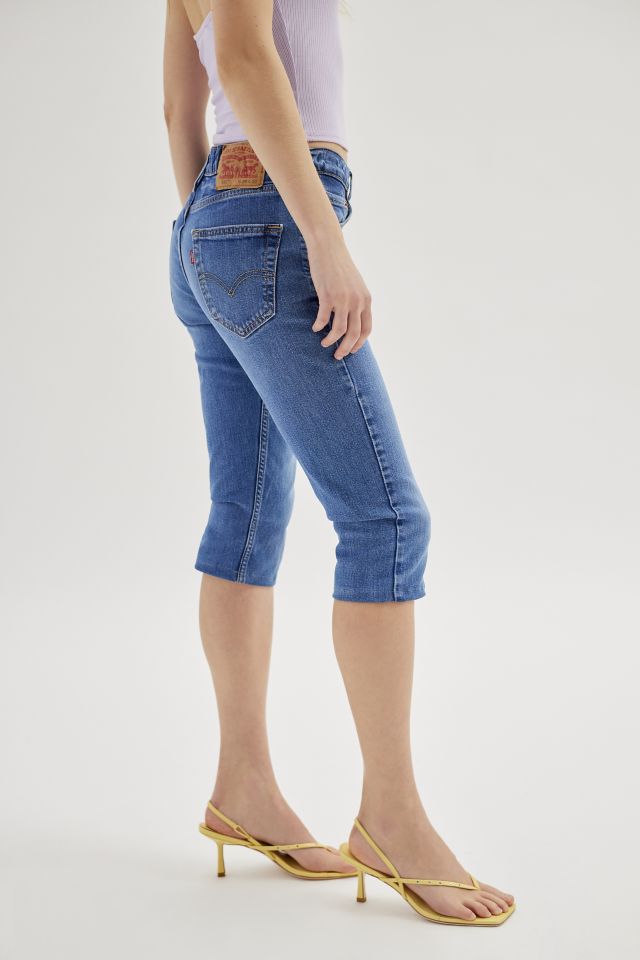 Urban Renewal Remade Gummy Denim Capri Pant #3