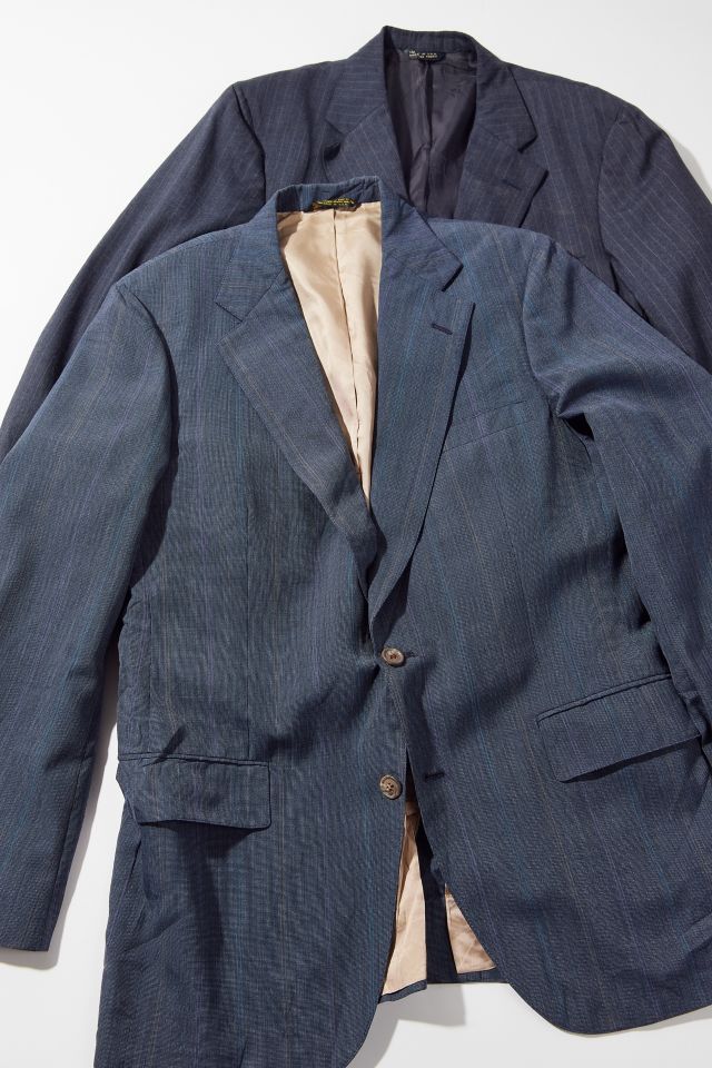 Urban Renewal Vintage Oversized Pinstripe Blazer #1