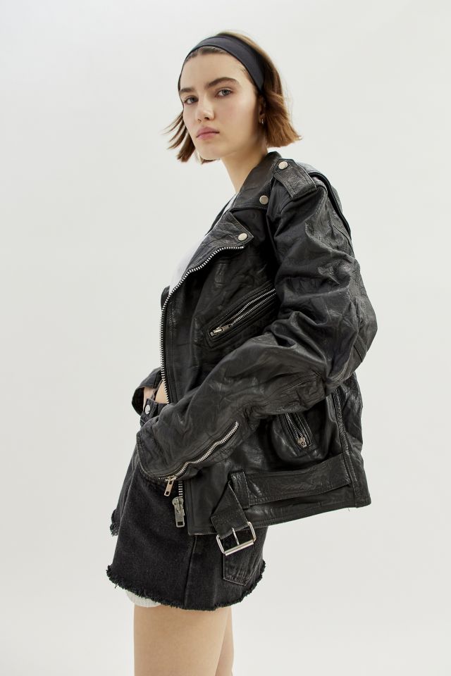 Urban Renewal Vintage Leather Moto Jacket #2