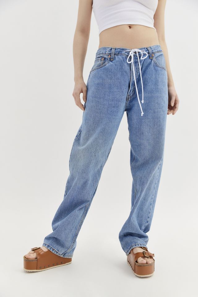 Urban Renewal Remade Gummy Denim Capri Pant  Urban Outfitters Singapore -  Clothing, Music, Home & Accessories