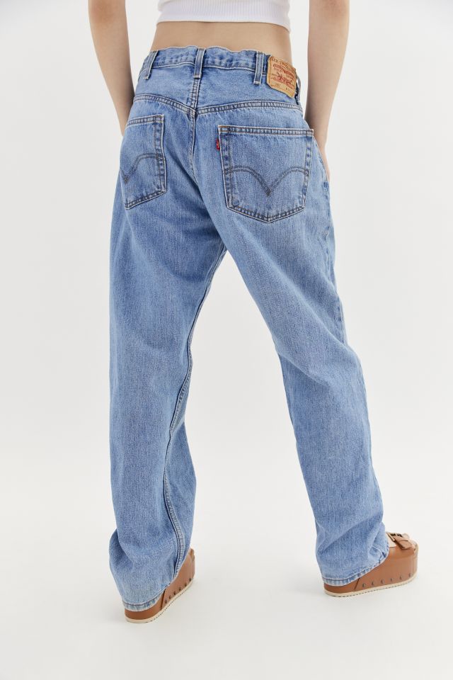 Urban Renewal Remade Levi's® Drawstring Waist Baggy Jean