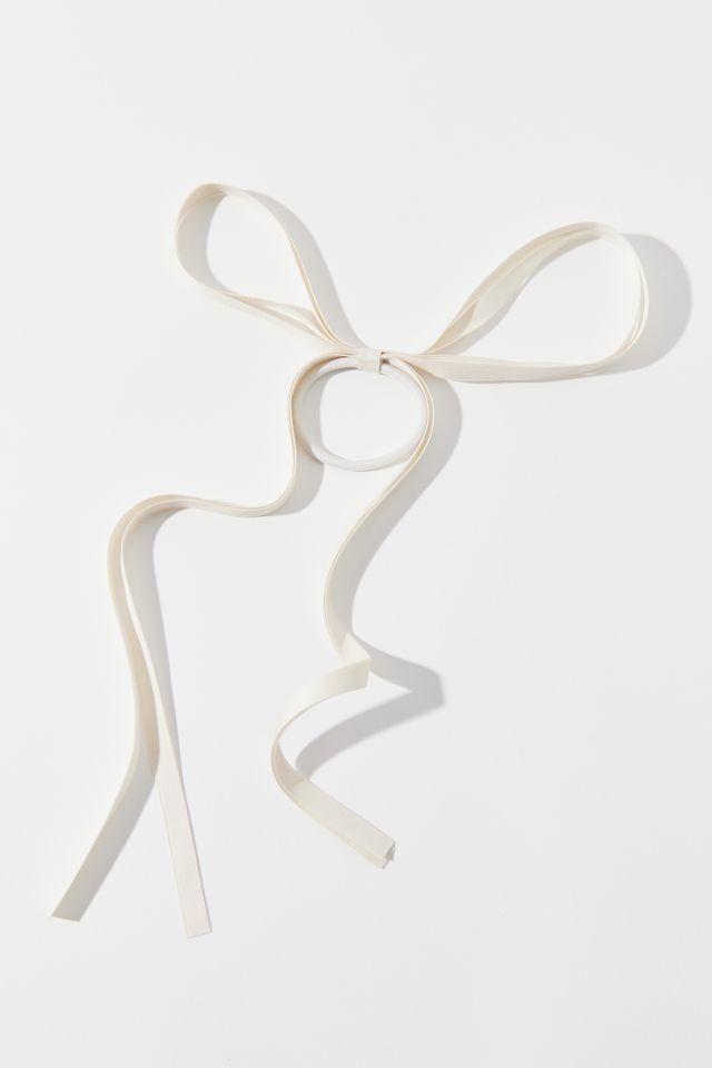 Long Bow Ponytail Holder #1
