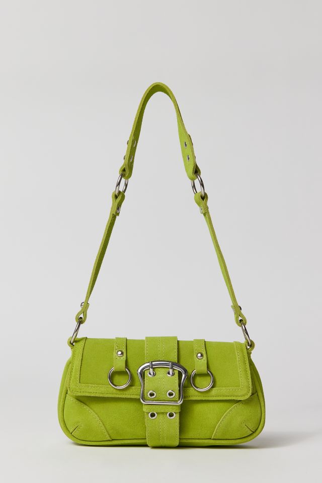 UO Jade Suede Baguette Soft Bag | Urban Outfitters