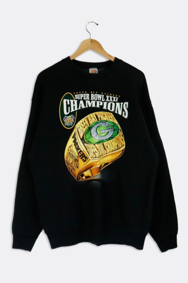 Vintage 90s Green Bay Packers Sweatshirt Super Bowl Crewneck 