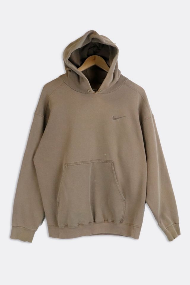 Vintage Distressed Nike Mini Swoosh Hoodie