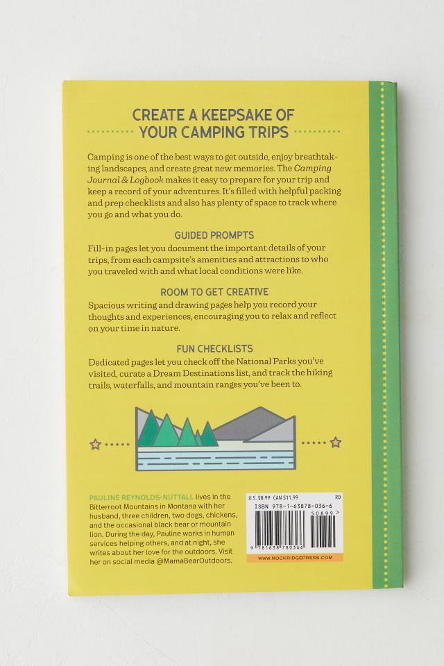 Camping Journal & Logbook: Track Adventures And Record Memories By Pauline Reynolds-Nuttall #3