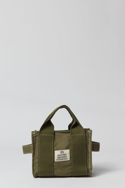 Bdg Serena Mini Tote Bag In Olive