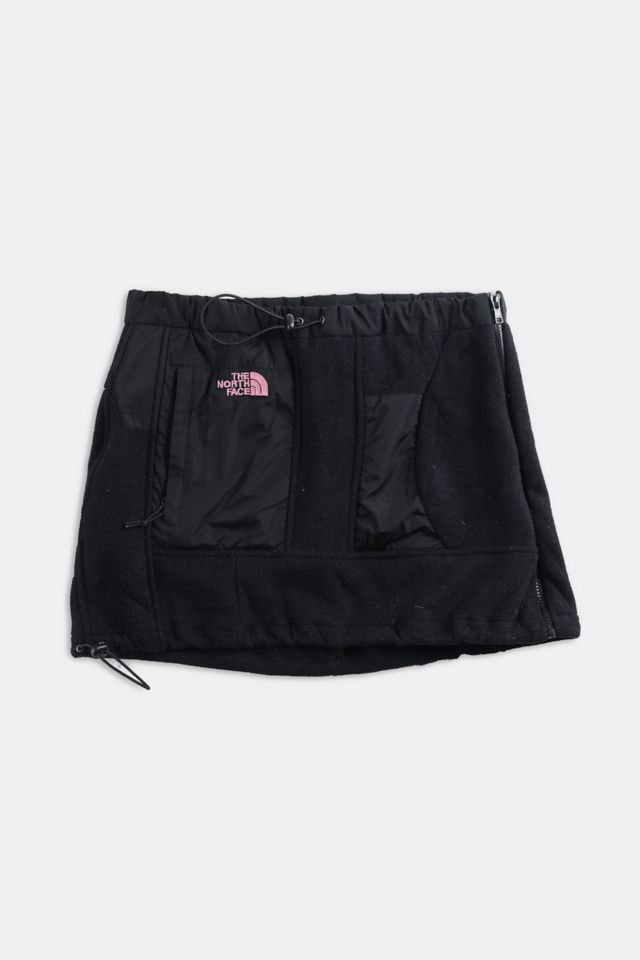 Frankie Collective Rework North Face Fleece Mini Skirt 007