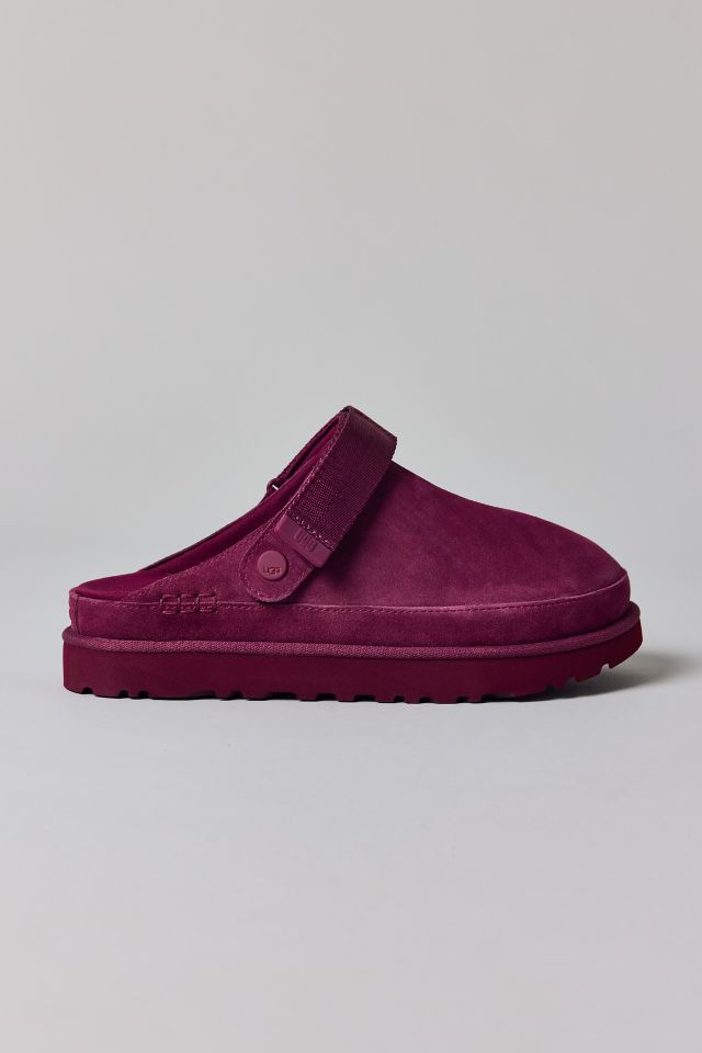 UGG Women's Goldenstar Suede Clog #1