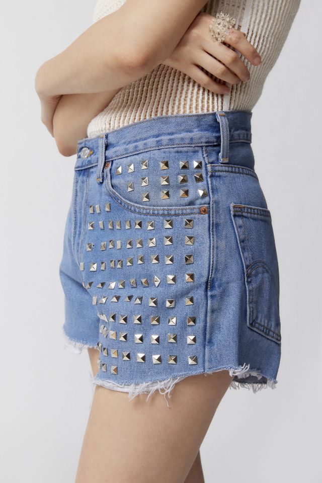 Urban Renewal Remade Levi’s® Studded Denim Short