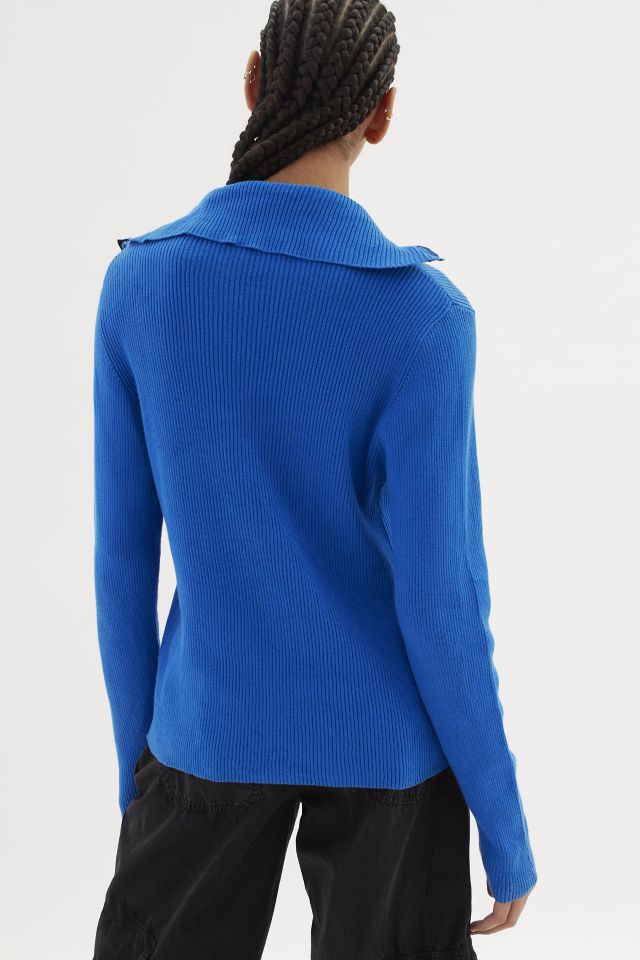 Urban Renewal Remade Two-Way Zip Turtleneck Top #5