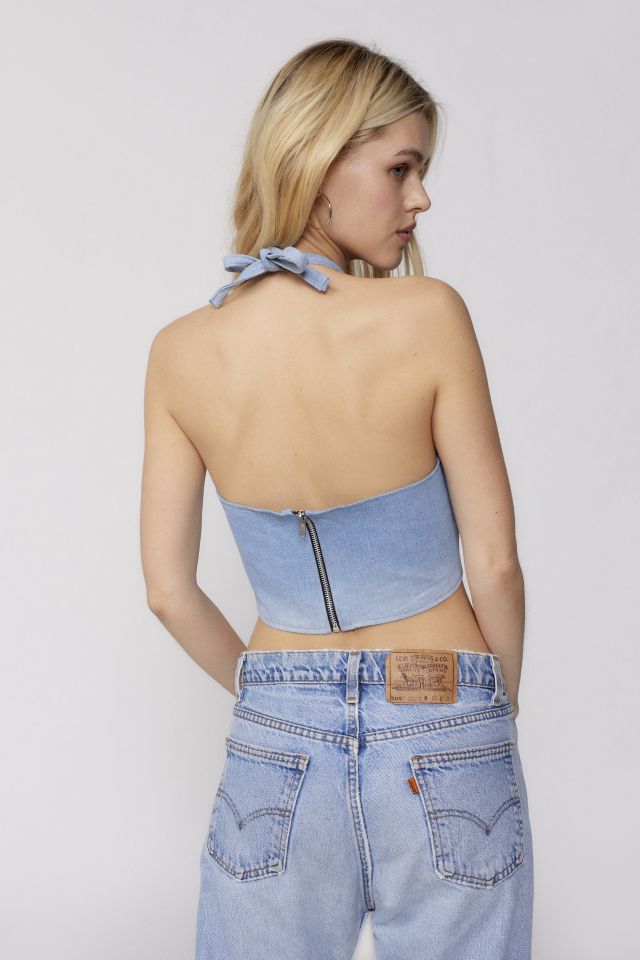 Haut Licou en Denim Refait Urban Renewal #4