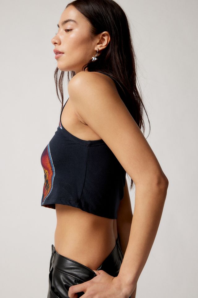 Urban Renewal Remade Music Tee One Shoulder Cropped Top #4
