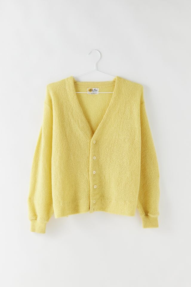 Urban outfitters hotsell yellow cardigan