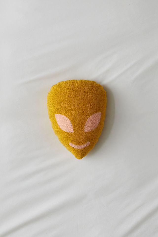 Buy Custom Things Eyeball UFO Alien Throw Pillow, 18x18, Multicolor