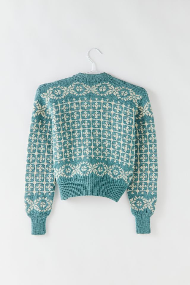 Vintage Patterned Cardigan #1