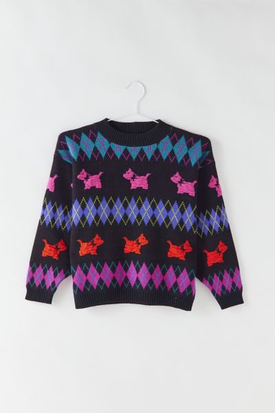 Vintage Scottie Dog Sweater | Urban Outfitters