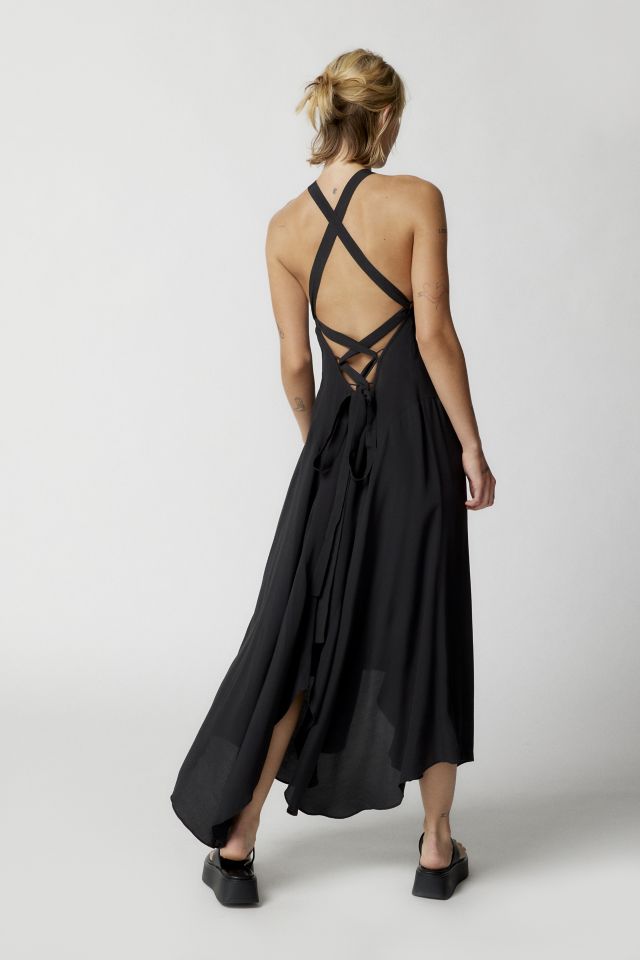 Ecote Janet Strappy-Back Midi Dress #3