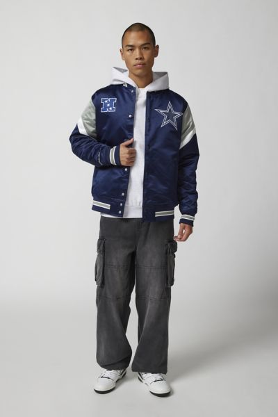 Mitchell & Ness Dallas Cowboys NFL Heavyweight Satin Jacket | Urban ...