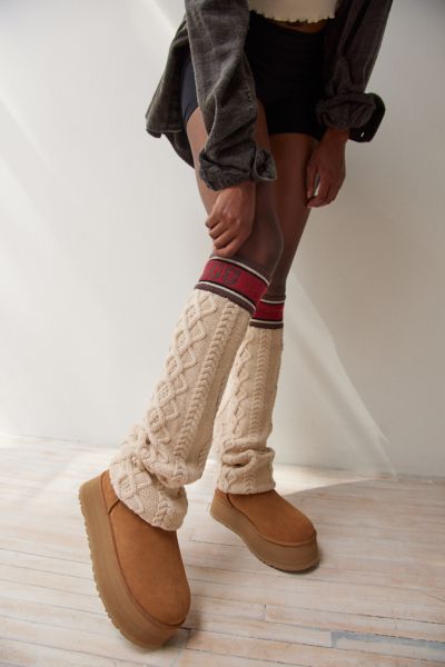 Ugg cable 2025 knit boots