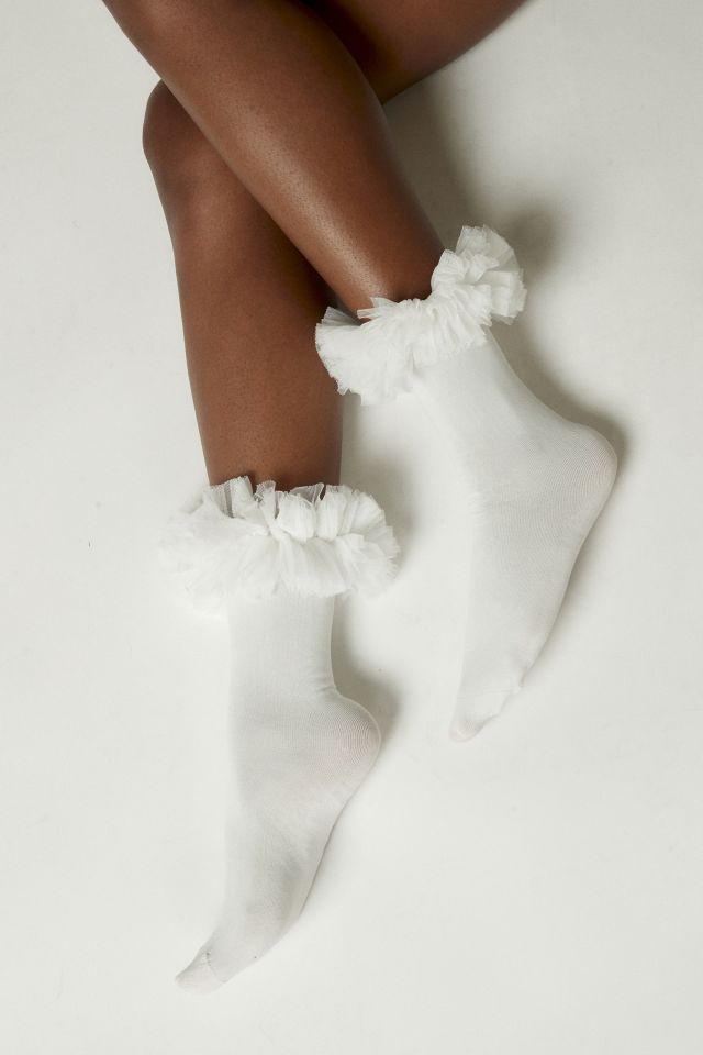 Ruffle Ankle Sock  Urban Outfitters Canada