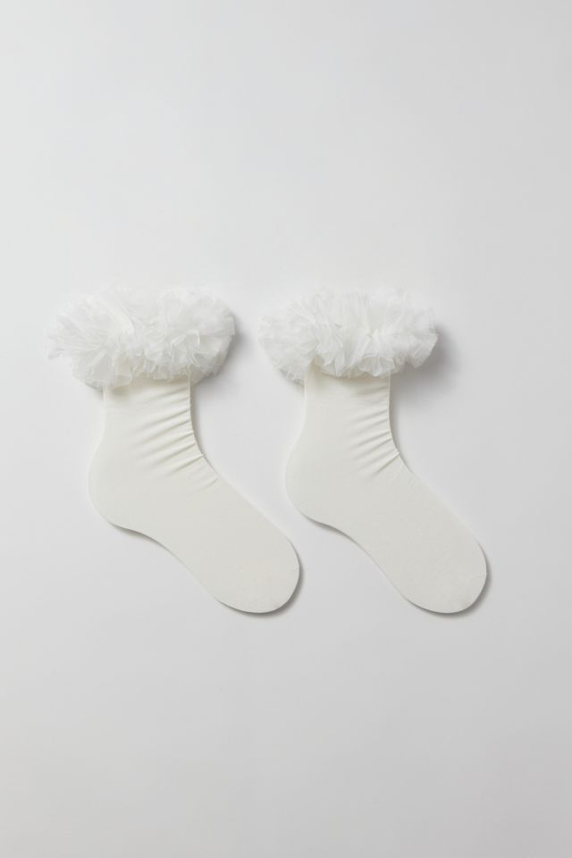 Happy Socks Marry Me Ruffle Half Crew Sock #1
