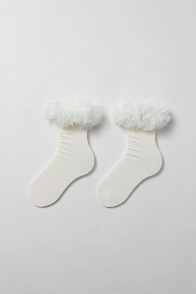 Happy Socks Marry Me Ruffle Half Crew Sock #3