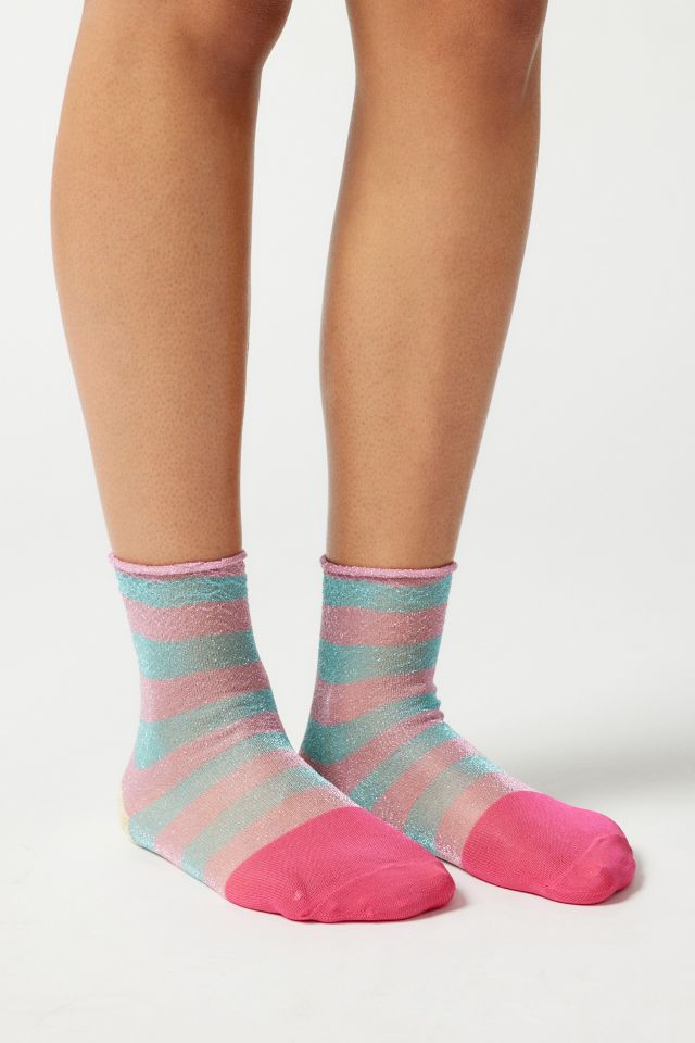 Purple Ankle Socks: Viola - Hysteria