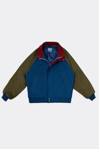 Vintage 1990 s Pendleton Virgin Wool Raglan Sleeve Lobo Zip Jacket Urban Outfitters