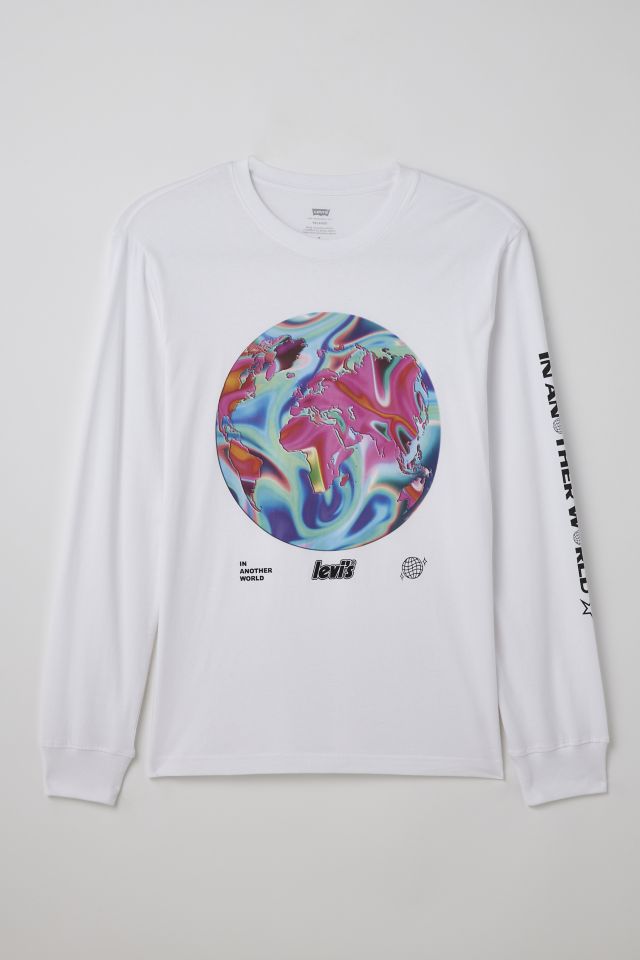 Global Graphic Long Sleeve T-Shirt