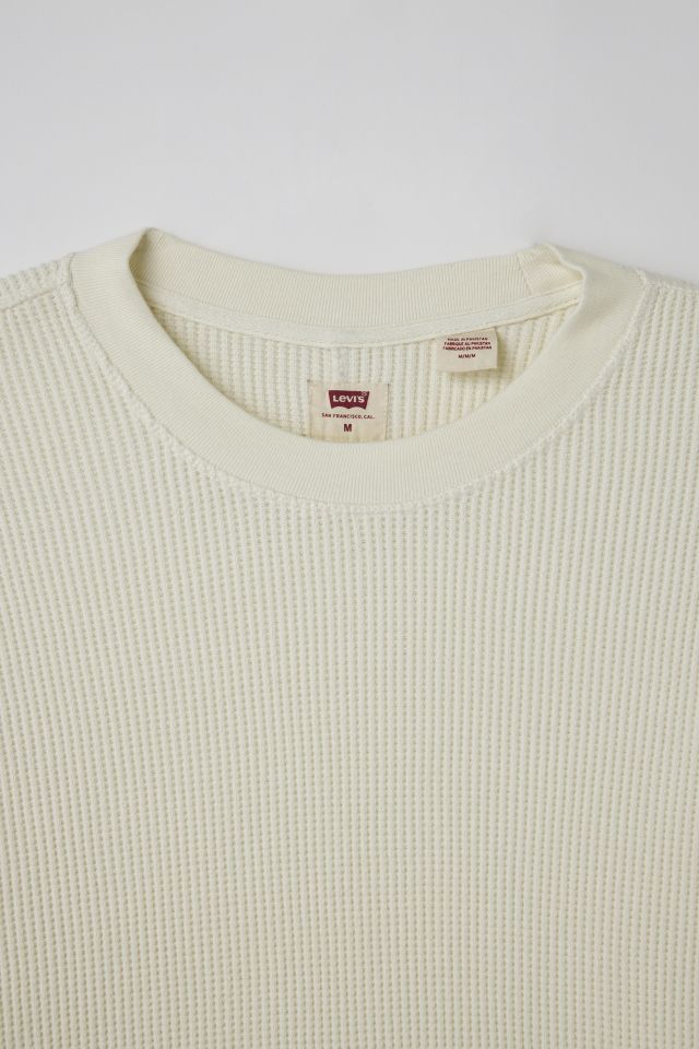 Levi's Relaxed Thermal Longsleeve T-Shirt - Men's - Light Mist Heather Xs